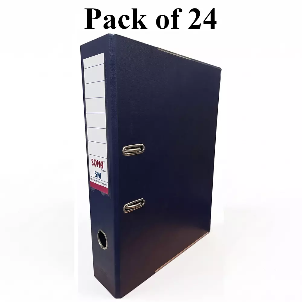 sona-5m-index-box-file-size-a4-in-assorted-colors-fitted-with-kangaroo-clip-for-office-use-pack-of-24