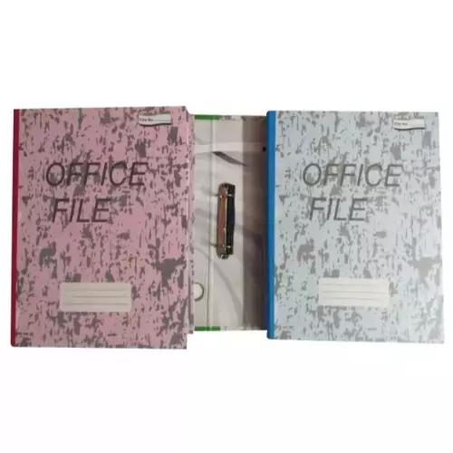 AAGAM Box File F/s Rectangle 36 Oz Fine Quality Board Assorted, RB-220 (Pack of 4)