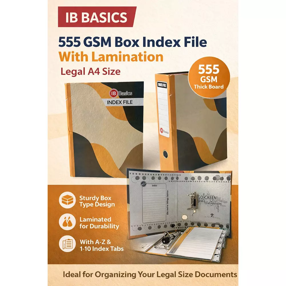 ib-basics-555-gsm-box-index-file-with-lamination-legal-a4-size-assorted-color-pack-of-8