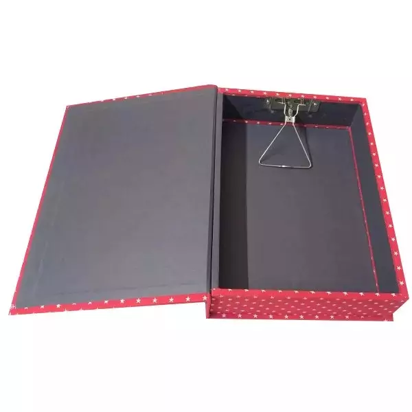 GENERIC Assorted Printed F/s Size Clip-On Box File