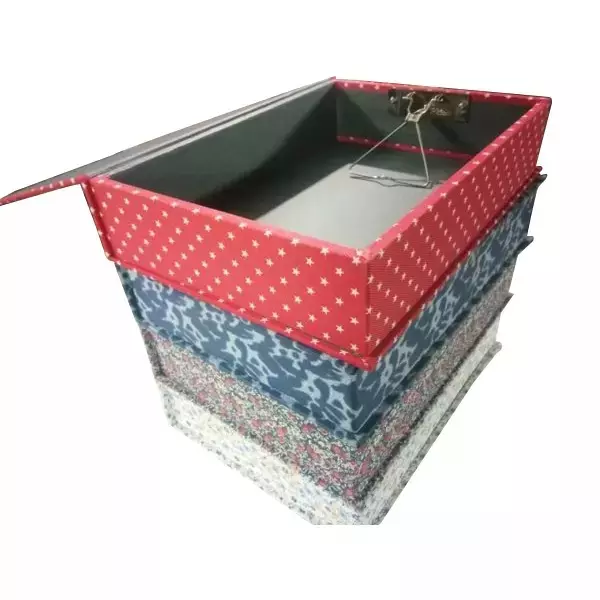 GENERIC Assorted Printed F/s Size Clip-On Box File