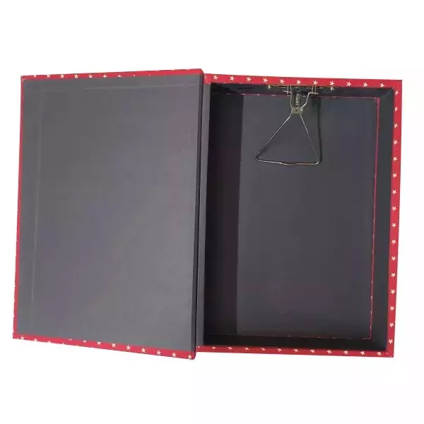 GENERIC Assorted Printed F/s Size Clip-On Box File