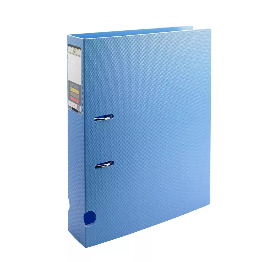 Trio Box File Full Lever Clip Plastic FC 21.6x34.3 cm Grey, F795