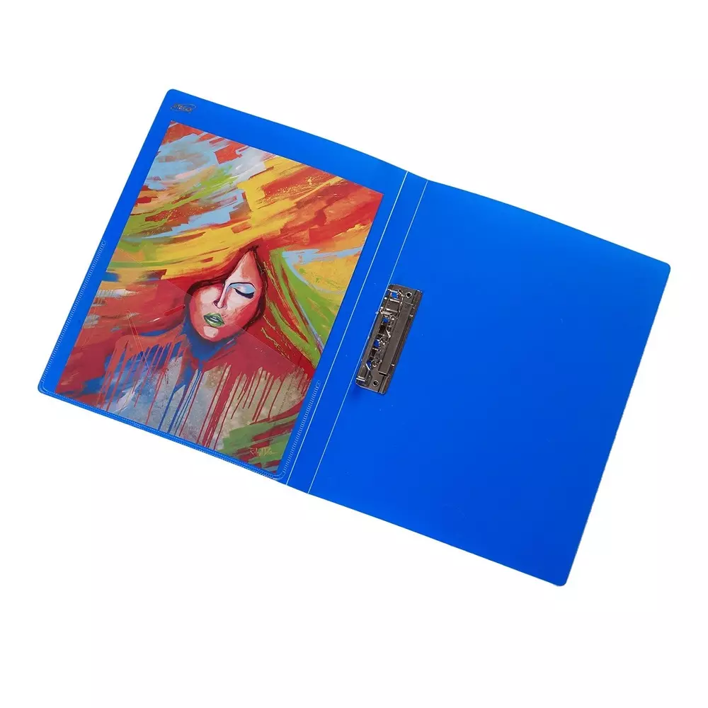 trio-punchless-clip-file-plastic-fc-a4-21x297-cm-royal-blue-51f