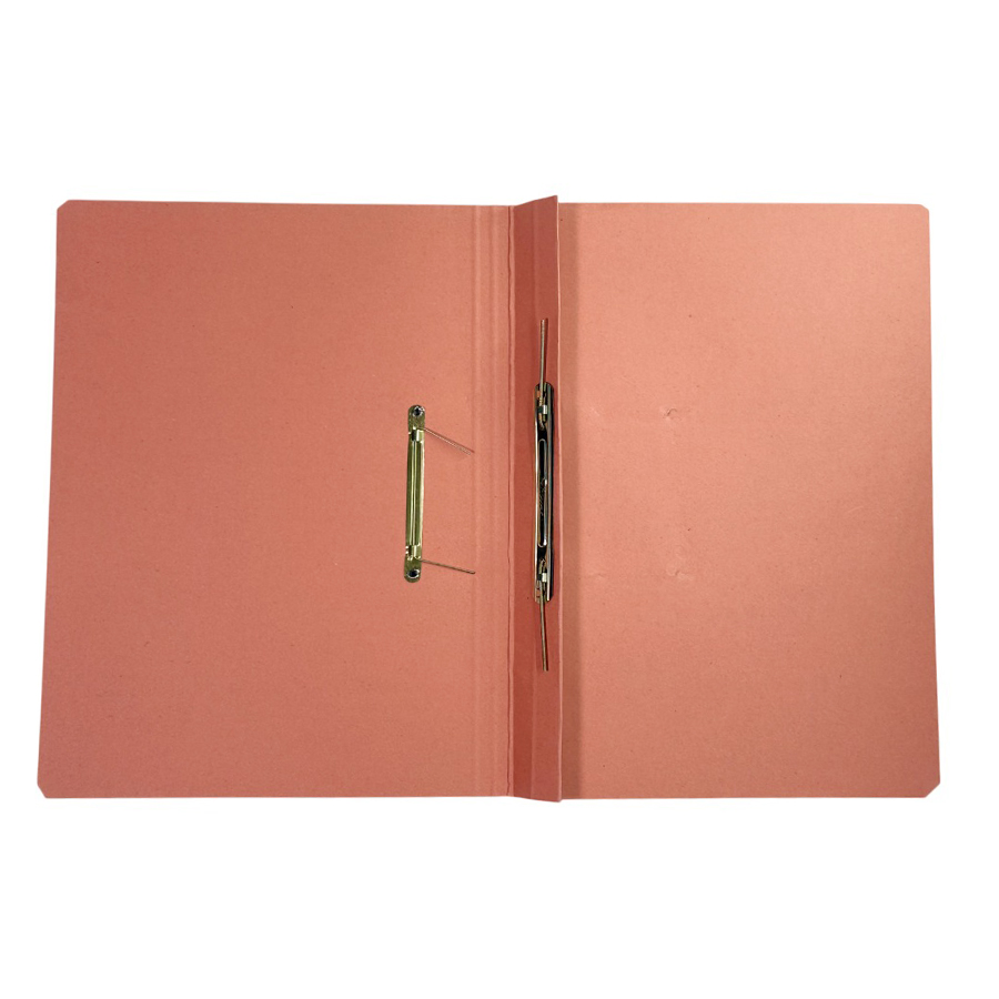 IB BASICS 310 GSM Cobra File (Spring Clip) Assorted Color A4 Size (Pack of 10)