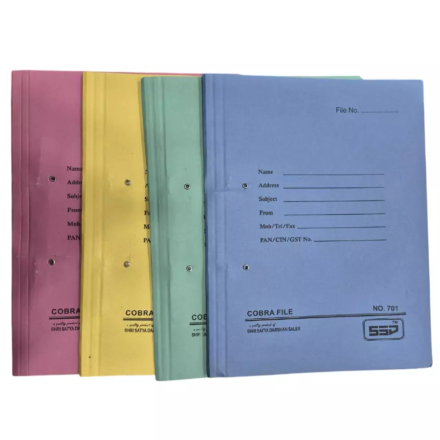 ssd-cobra-file-300-gsm-classic-style-cardboard-multicolor-pack-of-10