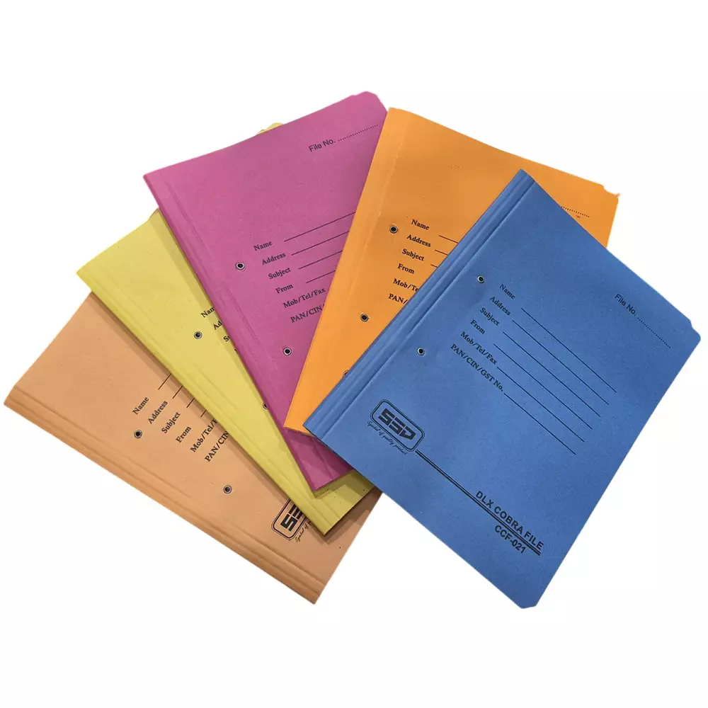 ssd-dlx-cobra-file-assorted-pack-of-54