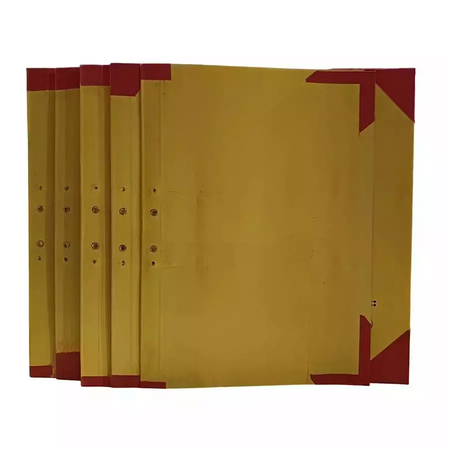 GENERIC Special Cobra File (Spring Clip) with Cloth Coated Boundary 310 GSM Assorted Color (Pack of 100)