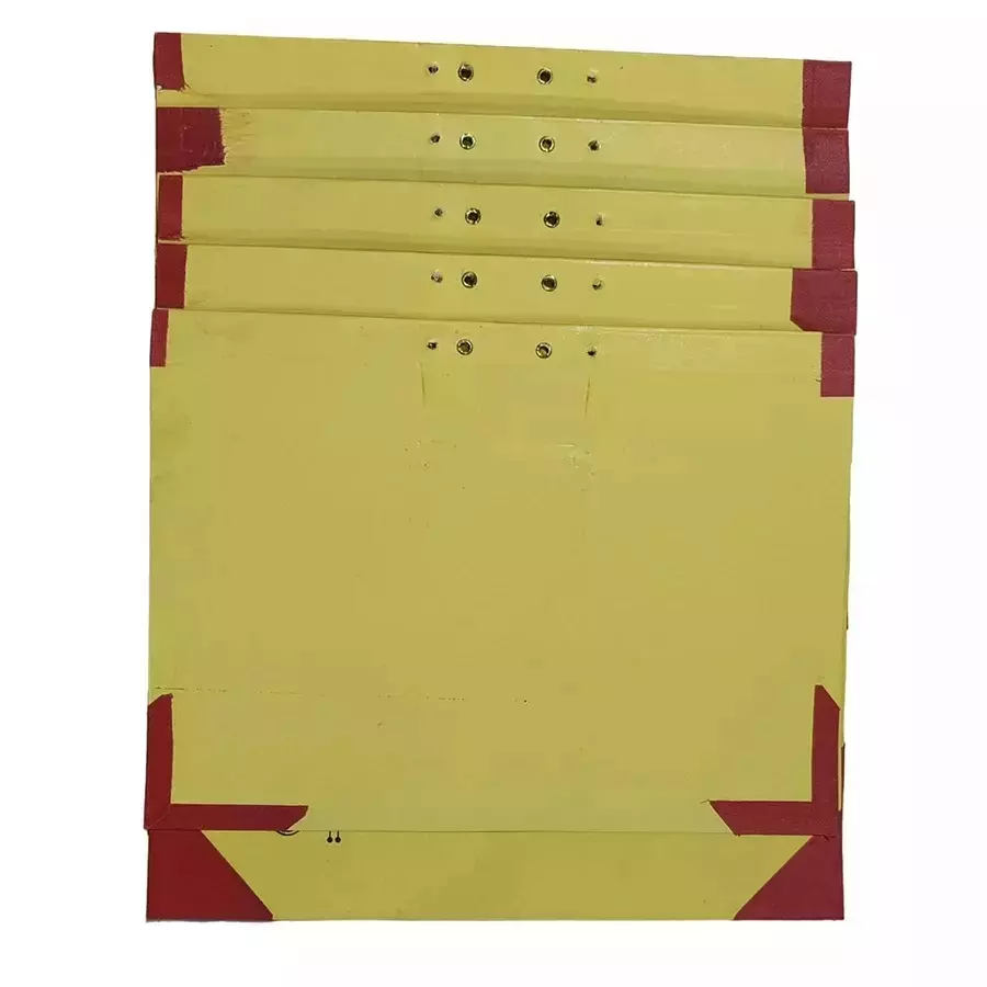 GENERIC Special Cobra File (Spring Clip) with Cloth Coated Boundary 310 GSM Assorted Color (Pack of 100)