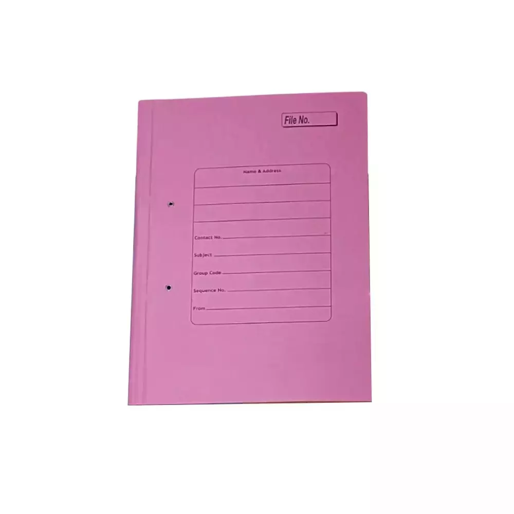 Paperfone Cobra / Spring File No. 300, FC Size, Assorted Color, 310 GSM, CF-300 (Pack of 24 Pcs)