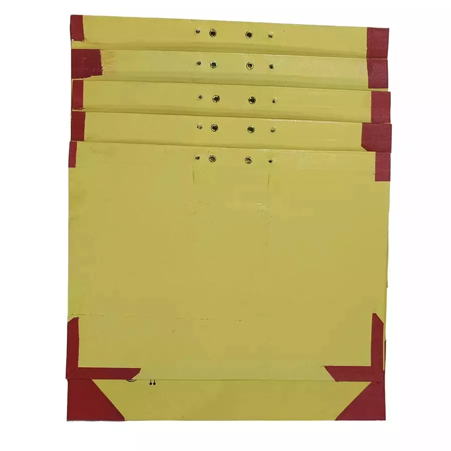 GENERIC Special Cobra File (Spring Clip) with Cloth Coated Boundary 310 GSM Assorted Color (Pack of 50)