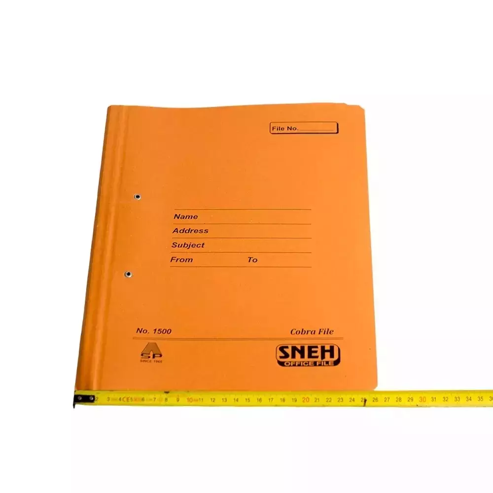 GENERIC 540 GSM Cobra File (Spring Clip) Assorted Color A4 Size (Pack of 100)