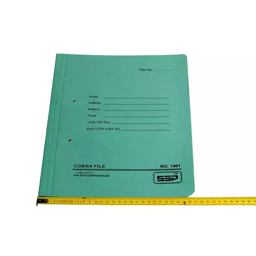 GENERIC 450 GSM Cobra File (Spring Clip) Assorted Color A4 Size (Pack of 50)