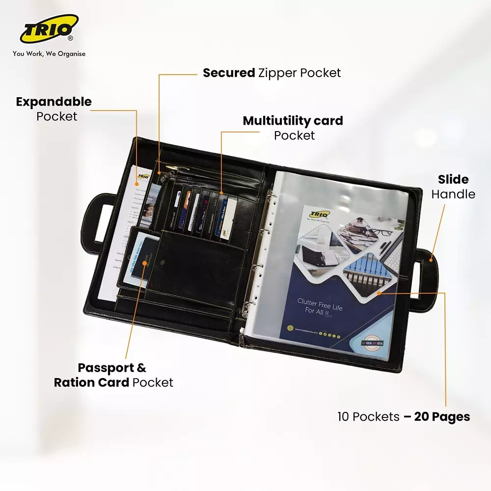 trio-10-pockets-urban-handle-folio-b4-257x364-cm-leather-tan-uhf10b4