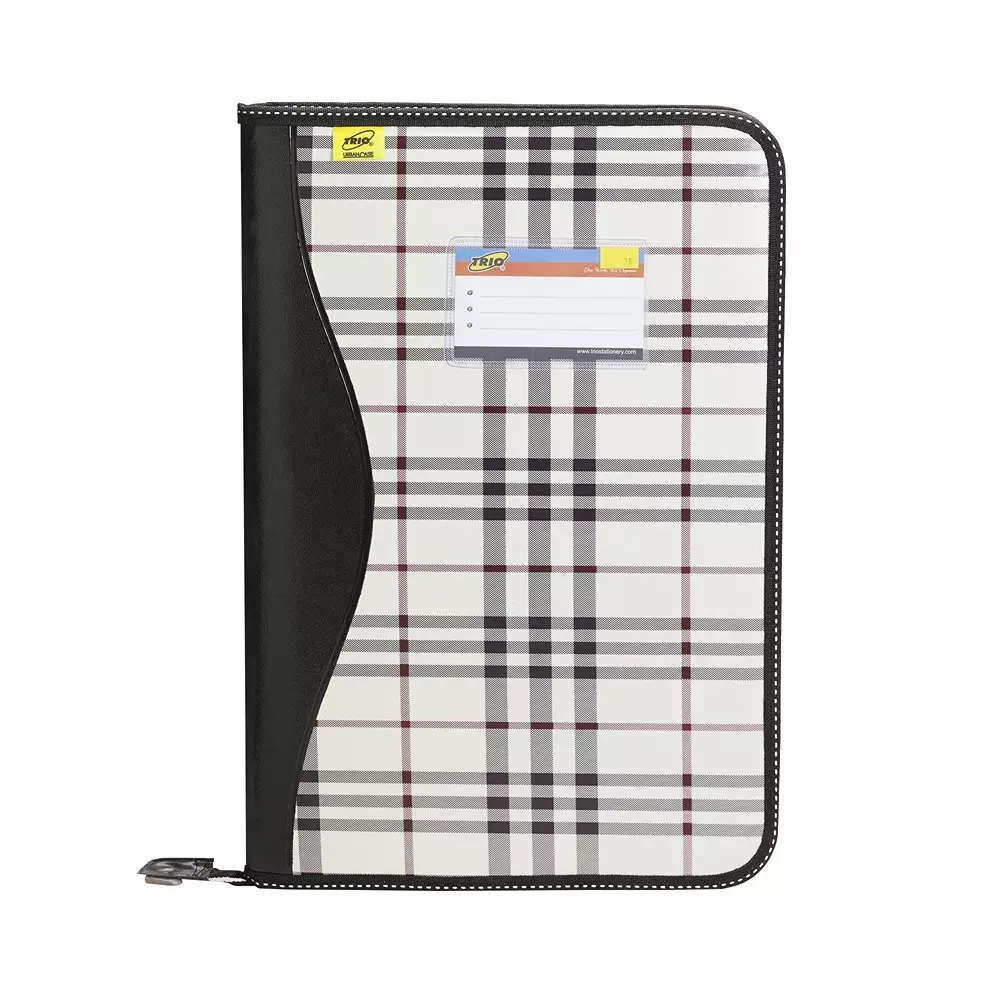Trio 20 Pockets Urban Portfolio FC 21.6x34.3 cm Leather Printed, UPC20PT