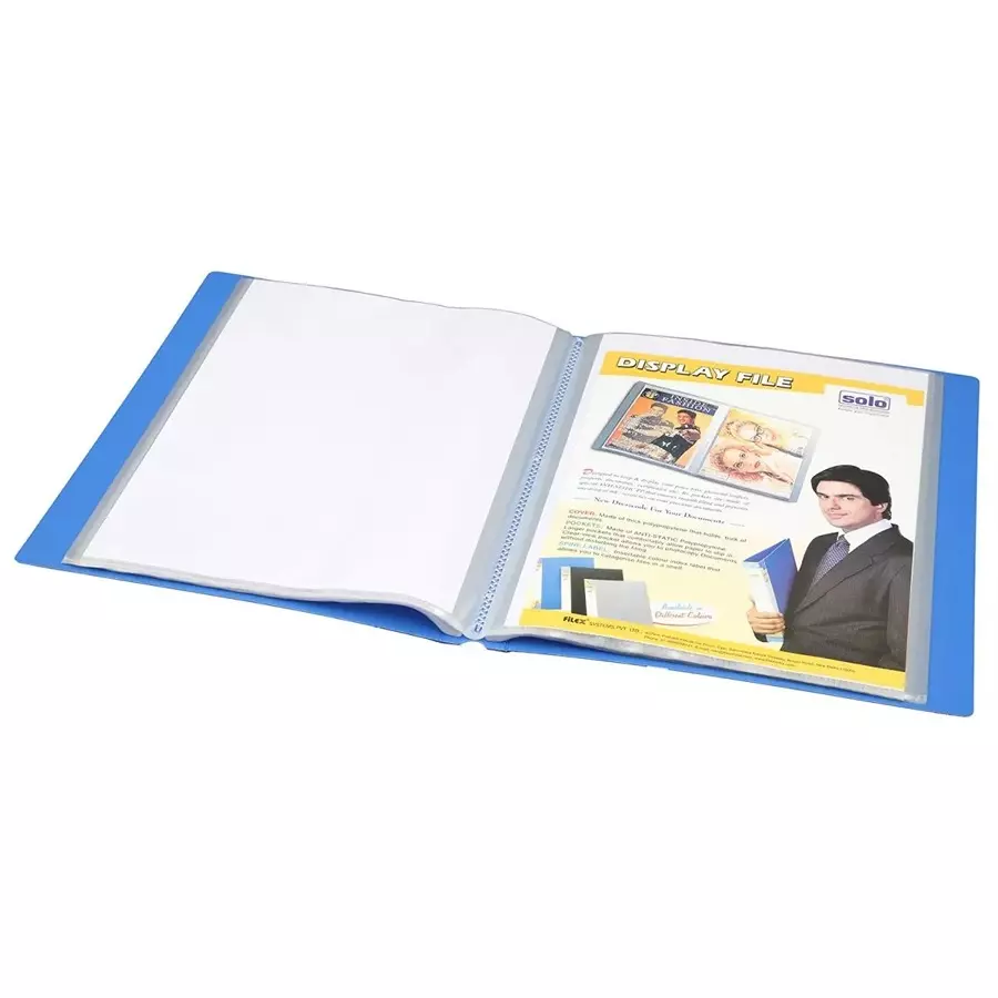Solo DF 203 Display File 60 Pockets - Assorted