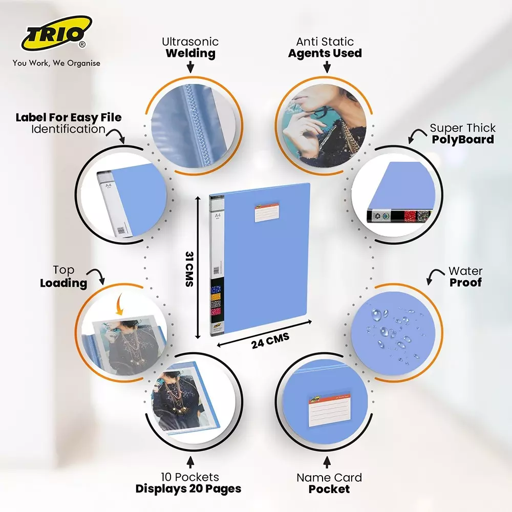 trio-10-pockets-display-file-a4-21x297-cm-plastic-light-blue-600a