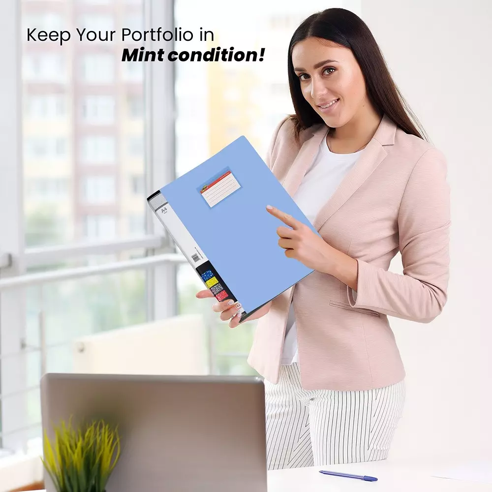 trio-60-pockets-display-file-fc-a4-21x297-cm-plastic-light-blue-606f