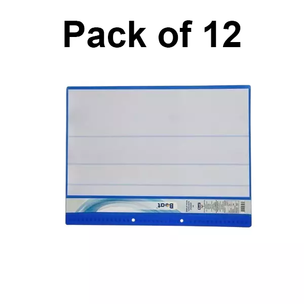 Boat by Ban Display Folder Blue 10 Pockets FC, FG000585 (Pack of 12)