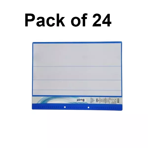 Boat by Ban Display Folder Blue 10 Pockets FC, FG000585 (Pack of 24)