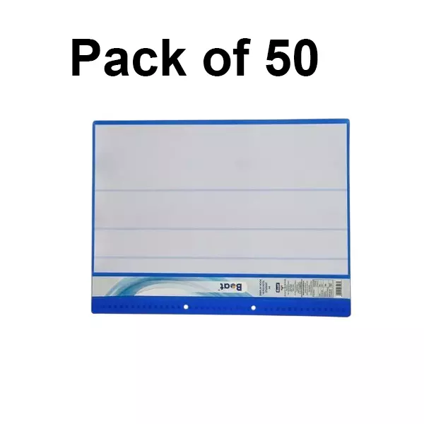 Boat by Ban Display Folder Blue 10 Pockets FC, FG000585 (Pack of 50)