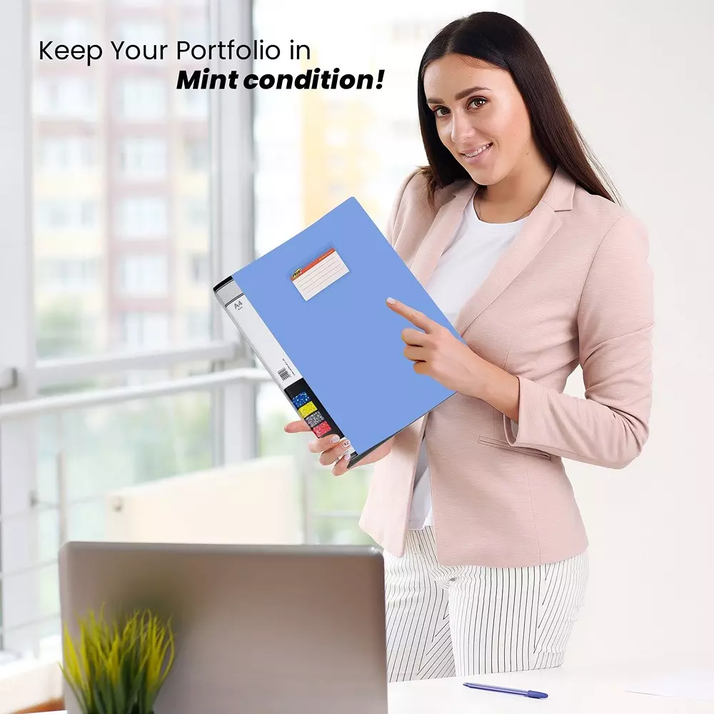 trio-10-pockets-display-file-a4-21x297-cm-plastic-dark-blue-600a