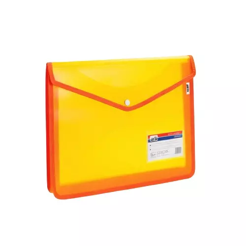 ARIS Frosted Document Holder with Card Pocket 21.6x34.3 cm Orange FC, DH605