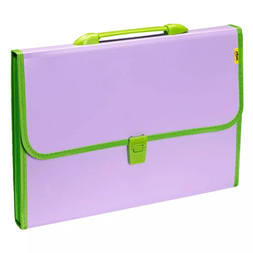 Trio 13 Pockets Expanding File FC 21.6x34.3 cm Plastic Pastel Violet, EJ12FHL