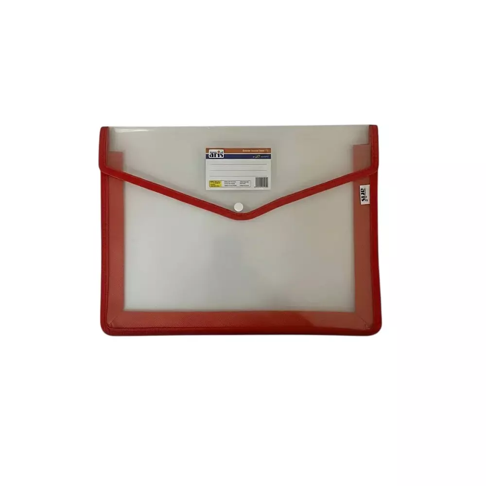 ARIS Document Holder with Card Pocket 21.6x34.3 cm Natural Red FC, DH600