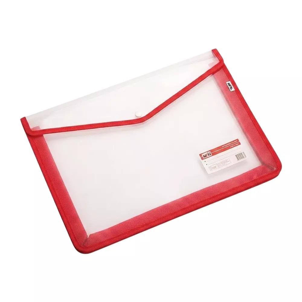ARIS Document Holder with Card Pocket 29.7x42 cm Natural Red A3, DH1300