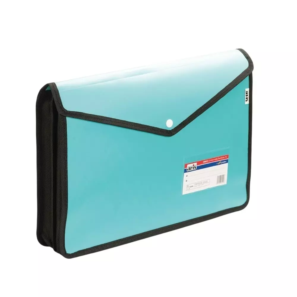 ARIS Document Holder with Card Pocket 21.6x34.3 cm Green FC for Office, School and Home, DH615