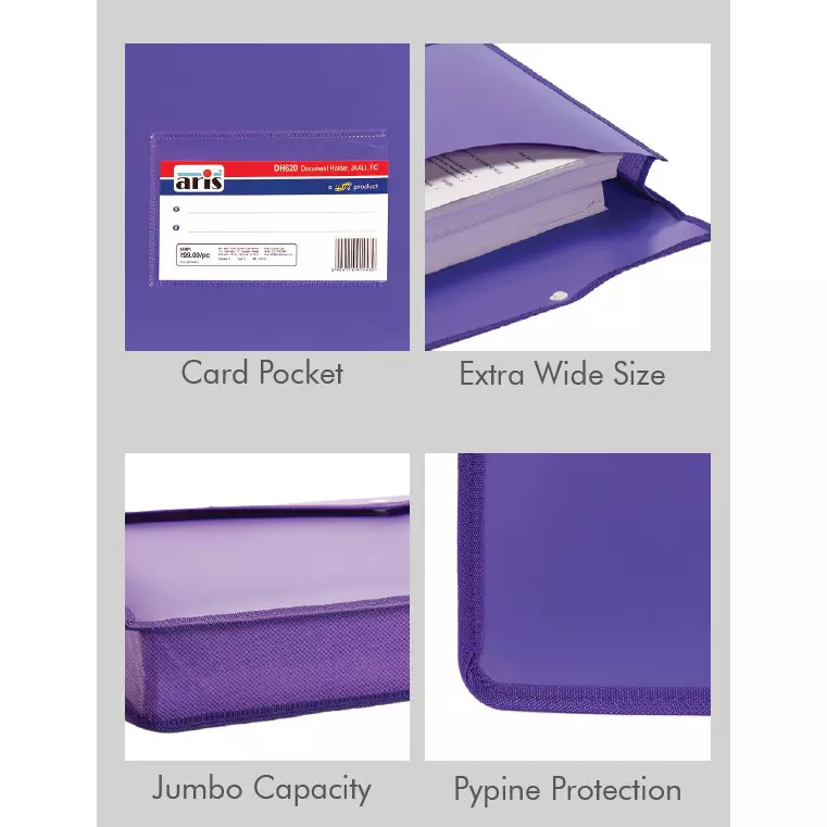 aris-document-holder-with-card-pocket-216x343-cm-green-fc-for-office-school-and-home-dh615