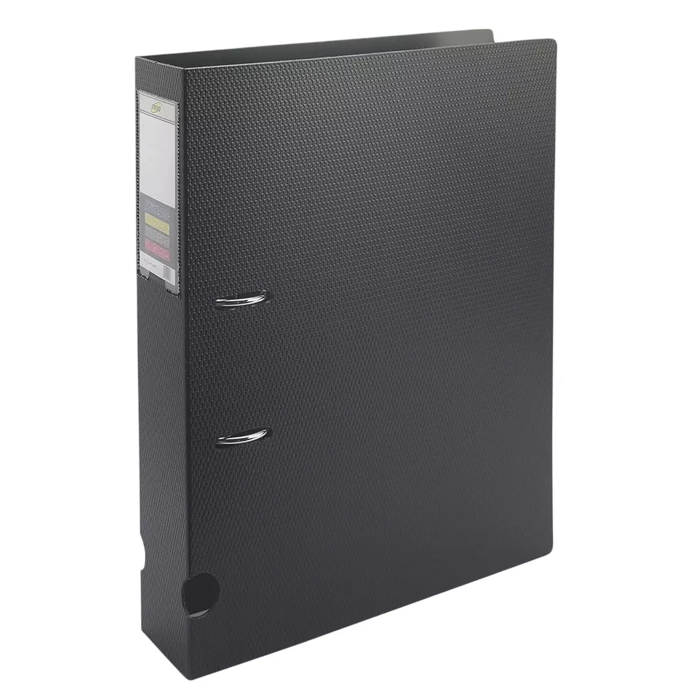 ARIS Lever Arch File 21.6x34.3 cm Black FC for Office, School and Home, LA101