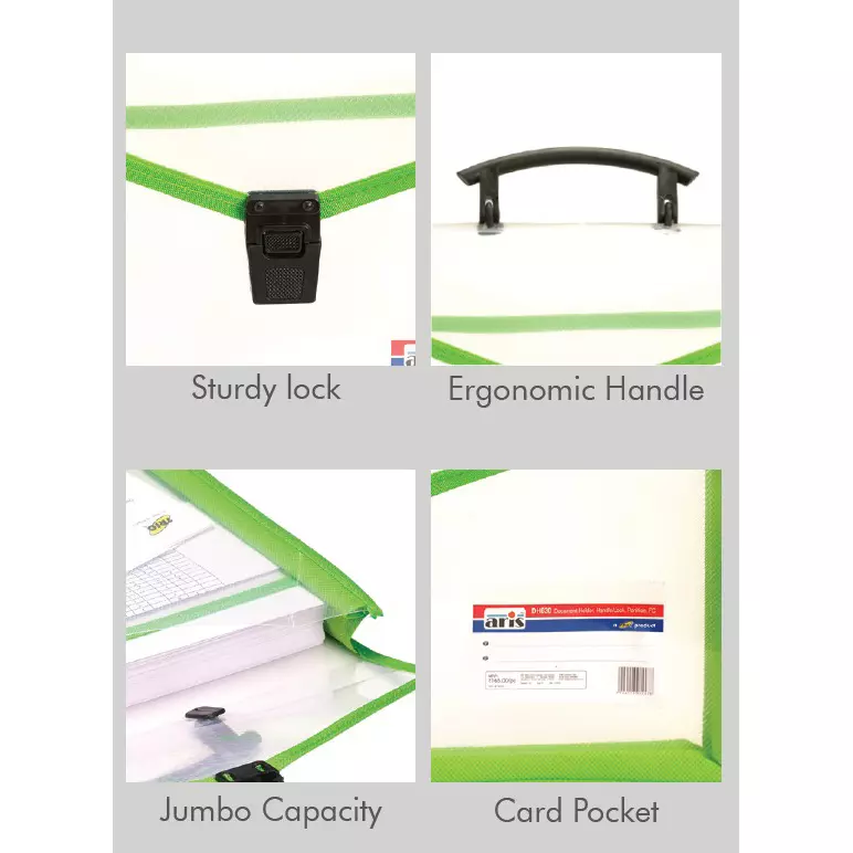aris-document-holder-with-handle-lock-216x343-cm-natural-green-fc-dh630