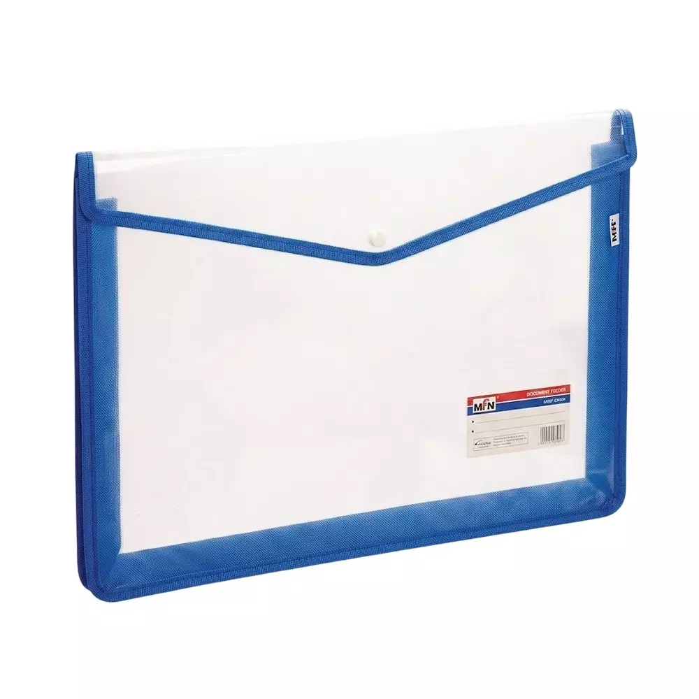 ARIS Document Holder with Card Pocket 29.7x42 cm Natural Blue A3, DH1300