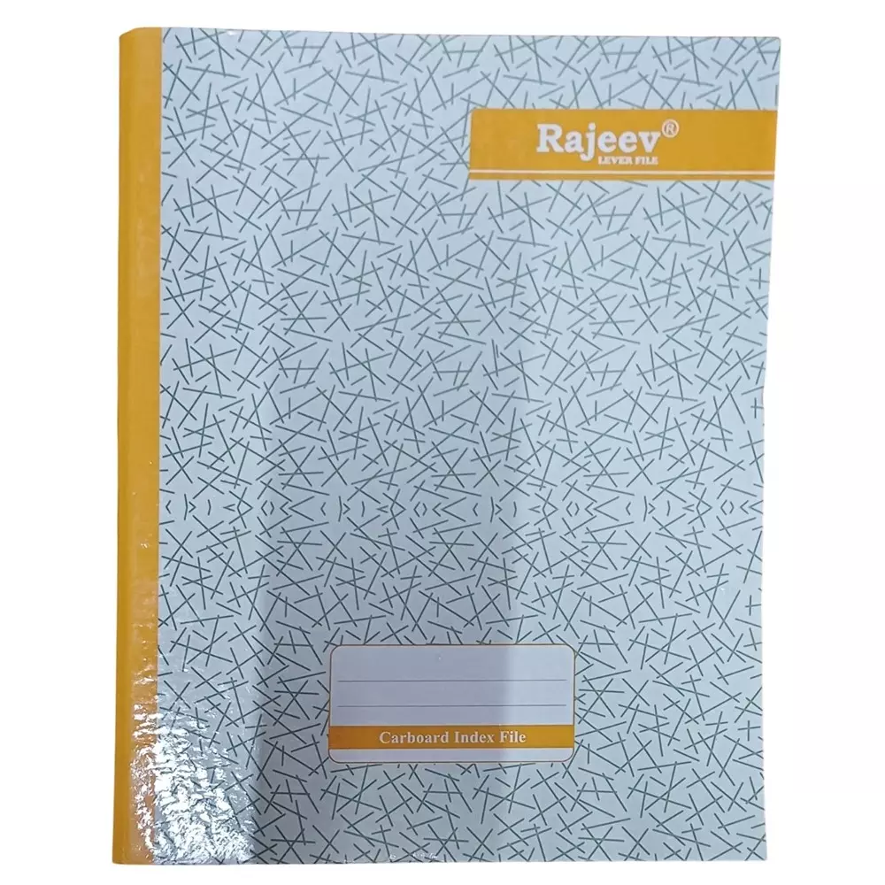 Rajeev A4 Index File Cardboard (Pack of 4)