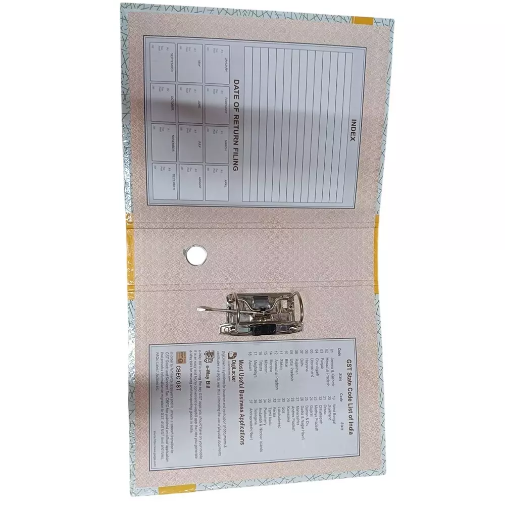 Rajeev A4 Index File Cardboard (Pack of 4)