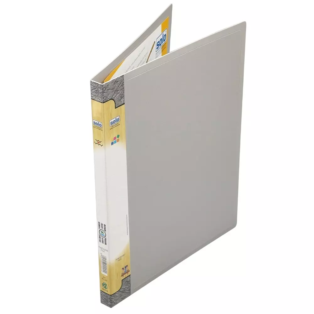 ARIS Punchless File 21.6x34.3 cm Grey FC for Office, School and Home, PL101