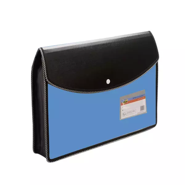 Trio Action Bag FC 21.6x34.3 cm Plastic Black + Blue, PA120S