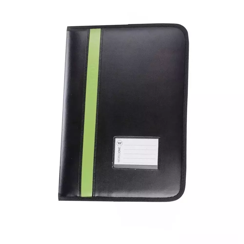 Worldone Portfolio Folder FC 30 Pocket Assorted, WLC1541