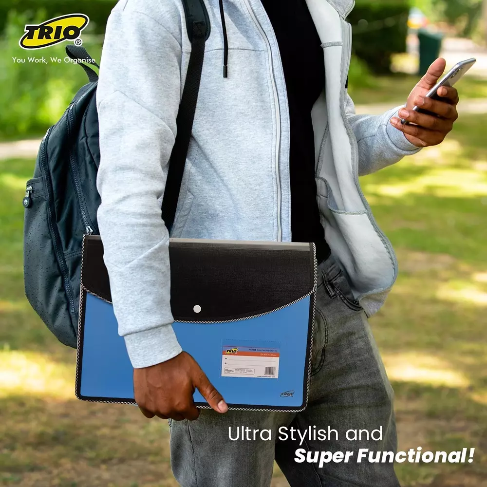 trio-12-pockets-action-bag-fc-a4-21x297-cm-plastic-grey-black-pa120s