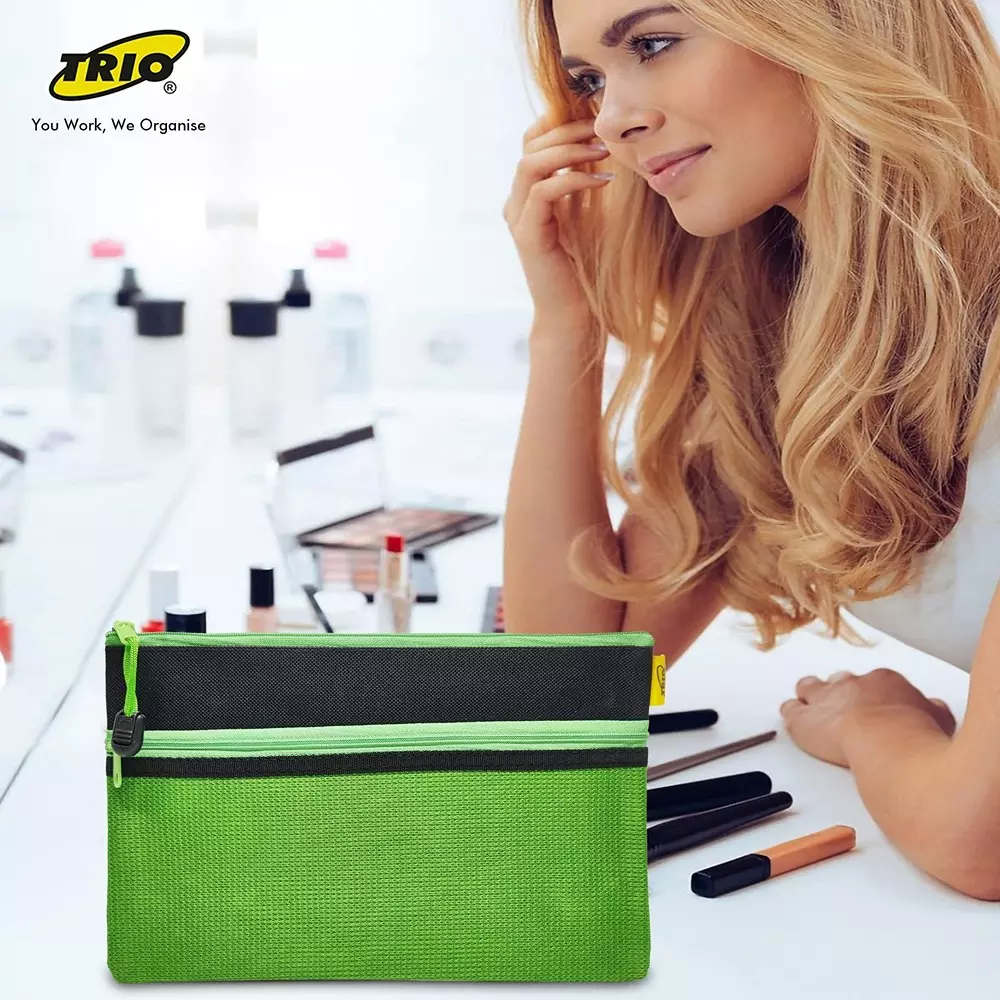 trio-duefone-zip-pouch-plastic-plain-pattern-yellow-zpo2chq