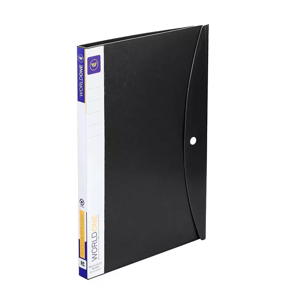 Worldone FC Size Multi Utility Folder 20 Pockets (Assorted), CA620F