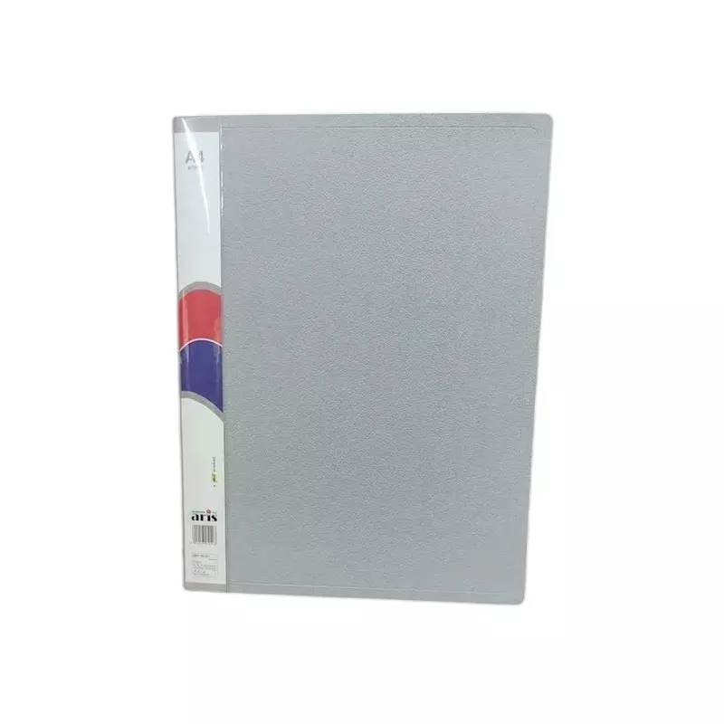 ARIS Spring File 21x29.7 cm Grey A4 for Office, School and Home, SF100