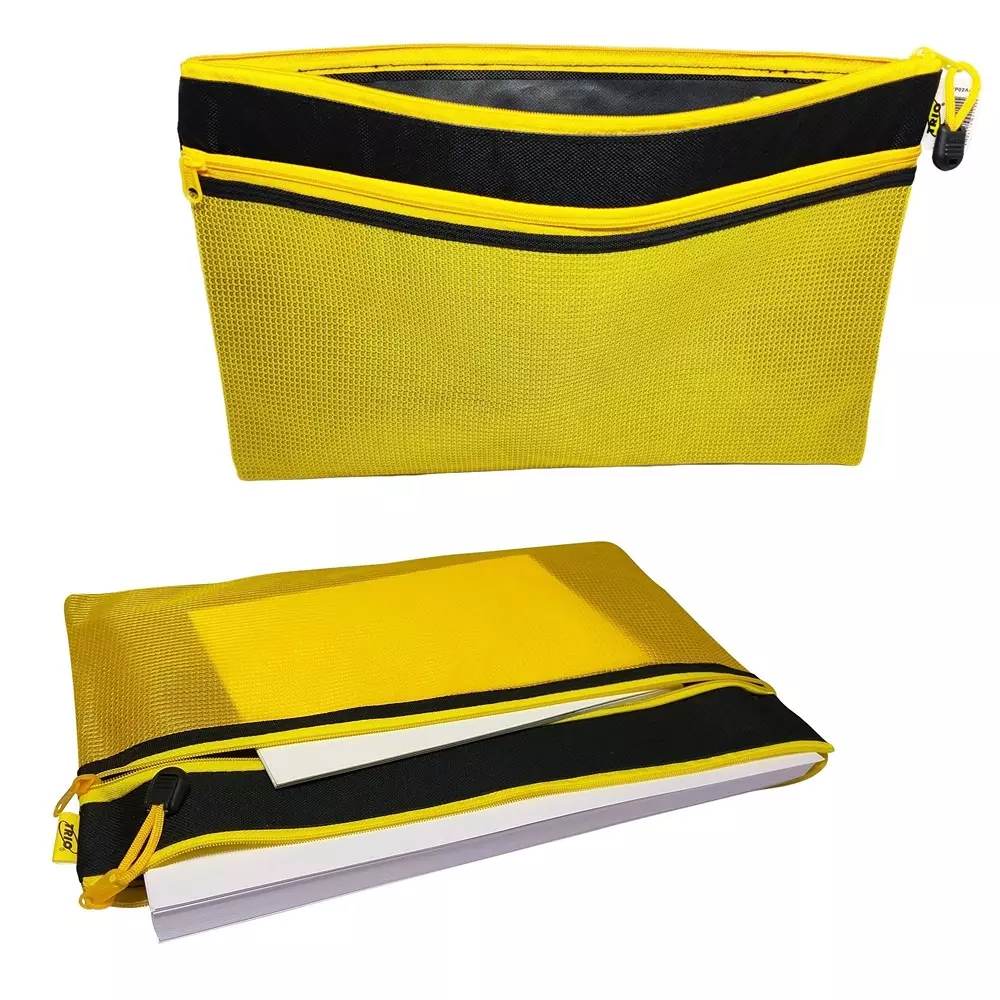 trio-duefone-zip-pouch-plastic-a4-21x297-cm-orange-zp02a4