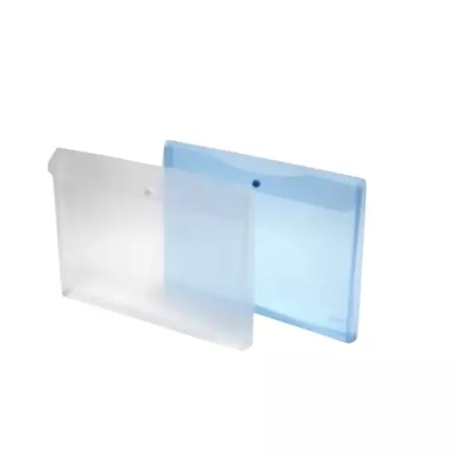 Worldone Button Envelope Bag F/C Assorted Vertical, DC207-V