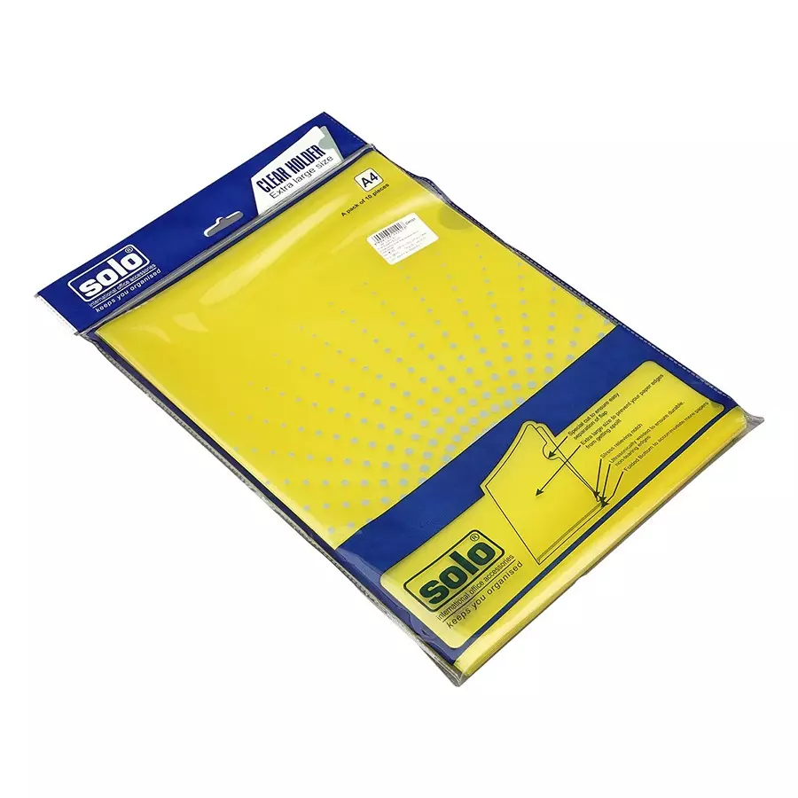 Solo CH 111 Clear Holder (Assorted)