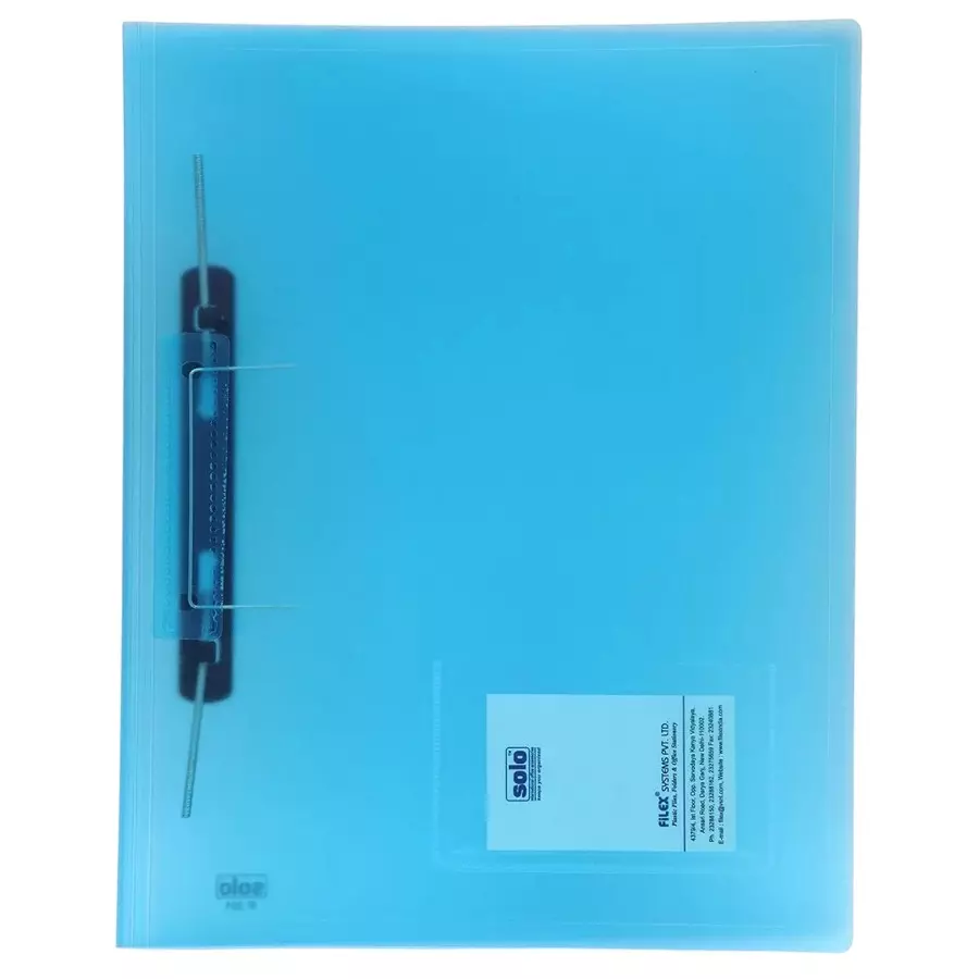 Solo IF 201 Insert-X File A4 - Assorted (Pack of 10)