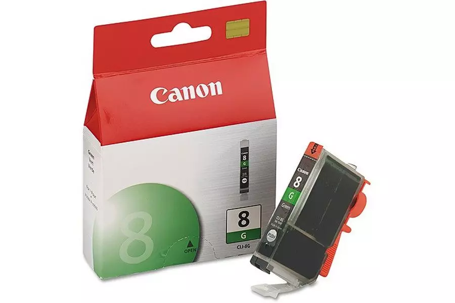 Canon Ink Cartridge Green cli-8 Part No. 0627B003AA