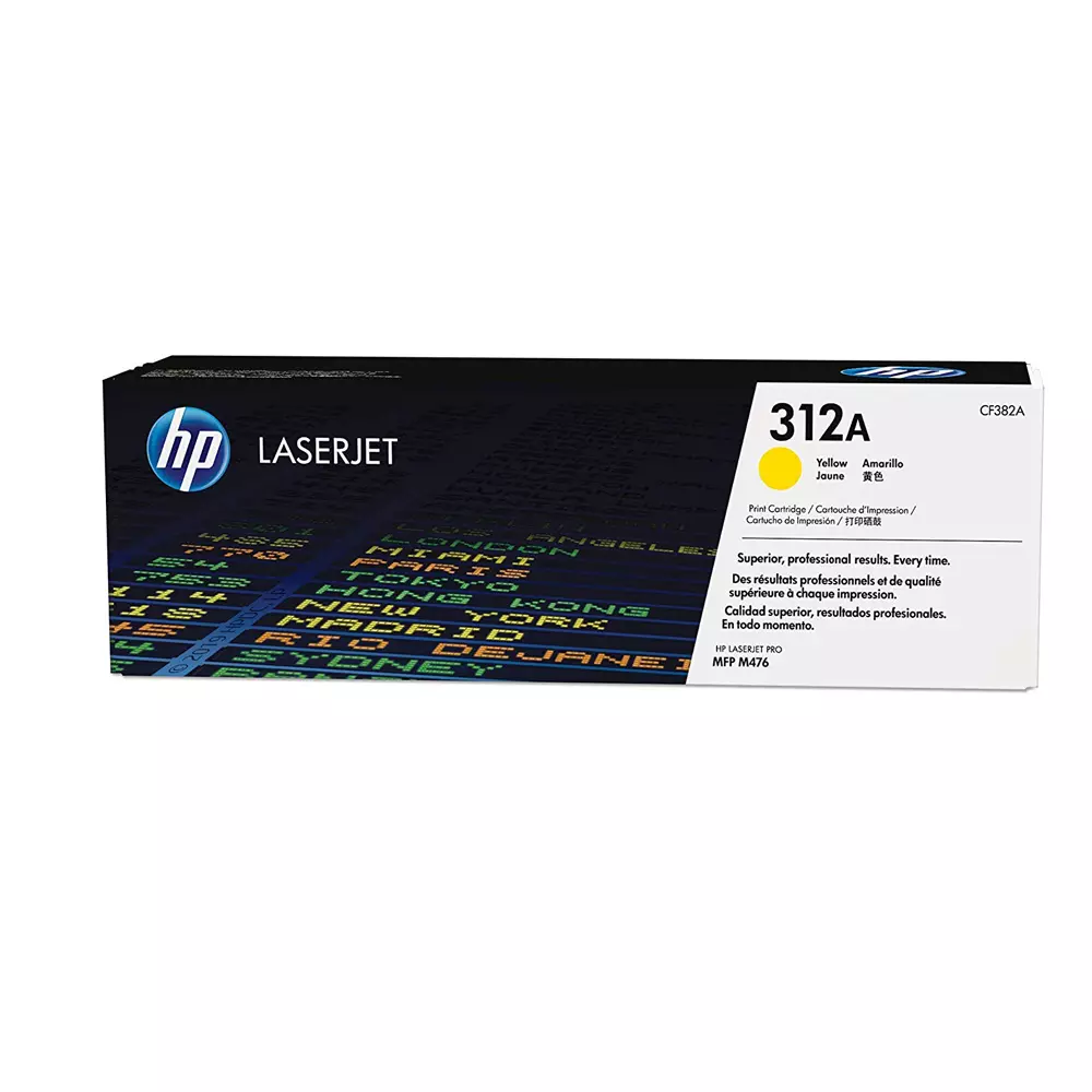 HP CF382A Yellow 0.90 kg 2700 pages LaserJet Toner Cartridge